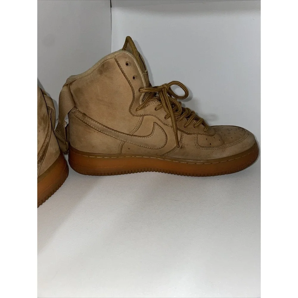 Nike Air Force 1 High 07 LV8 WB Flax Wheat 882096-200 Men's size‎ 8